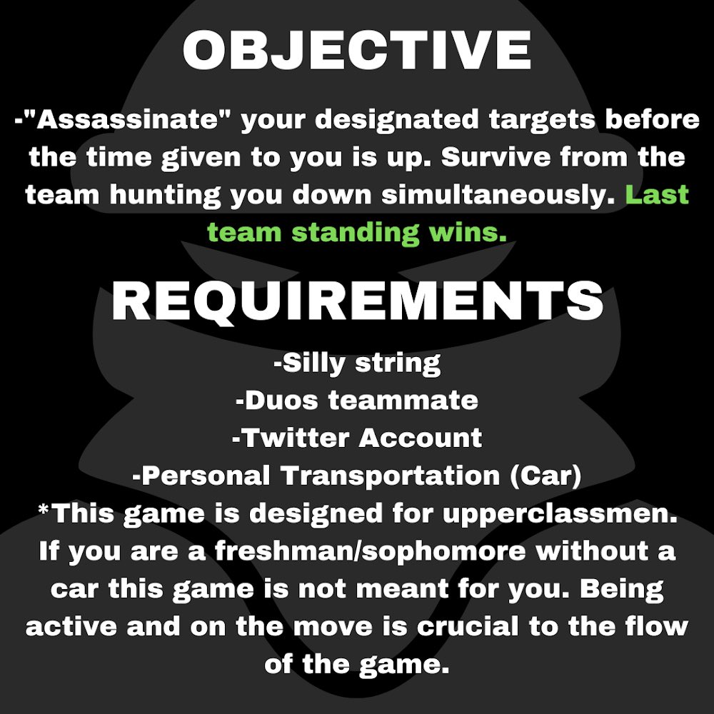 _NaAssassin's tweet photo. (1/2) NA Assassin is back. Read everything carefully, and when you’re ready, deposit the entry fee. Start date is TBA, but let’s aim for later next week.

CashApp: $NAAK23 https://t.co/4vLUOF1j8v