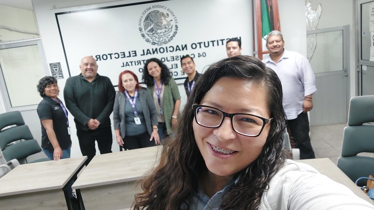 CD14_Coah's tweet photo. El Comité Distrital @CD14_Coah estuvo presente en la reunión convocado por la @04JDECoahuila del @INECoahuila para afinar detalles sobre las cédulas de los CRyT, así mismo la recepción de material electoral, para el #PLE23 en #Coahuila. @Jorge_dlp @rodrigo_0378  @scarDanielRodr8 https://t.co/GRzjidviZs