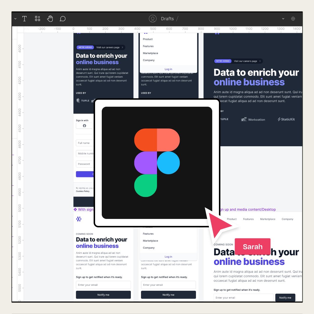 My days are always learning, but the most notable one recently has been learning how to use #figma I’ve been an avid #XD user since the beta version release years ago and have always loved using it to create #website design.