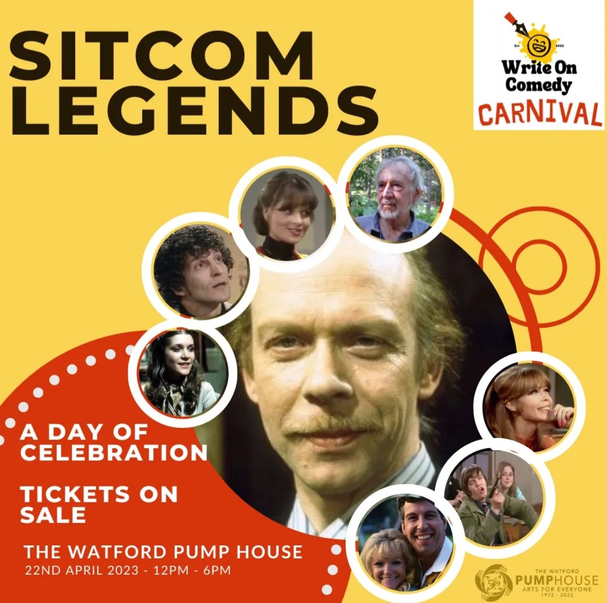 RobertoFerdenzi's tweet photo. @RGillespieActor @dbarrywriter @JeffHolland07 @BrianMSociety @Linda_Regan @Fpascal @PumpHouseCentre What a great line-up of #SitcomLegends - Methinks l need to purchase a ticket! ๐ https://t.co/wHEBiTXVr2