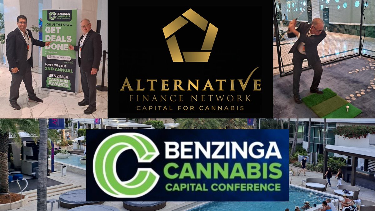 It’s the last day of the @BzCannabis show and we're getting some deals done and having fun in between. It’s been a great show despite the weather in #miamibeach. #cannabis #cannabisindustry #cannabisbusiness #cannabisinvesting #cannabiscultivation #cannabisbanking #benzinga