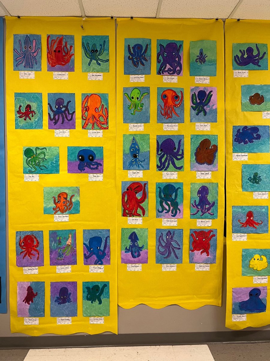 SpringLakeSCPS's tweet photo. Thank you to Ms. Rottler for organizing an incredible Art Show this evening! Amazing student work on display! 🎨 @SCPSInfo https://t.co/z7UvBc6Z7r