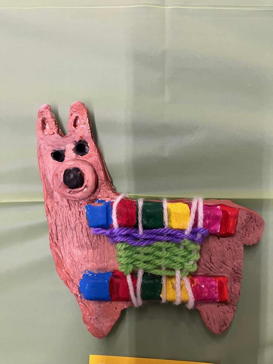 SpringLakeSCPS's tweet image. So much great student art at the Art Show!