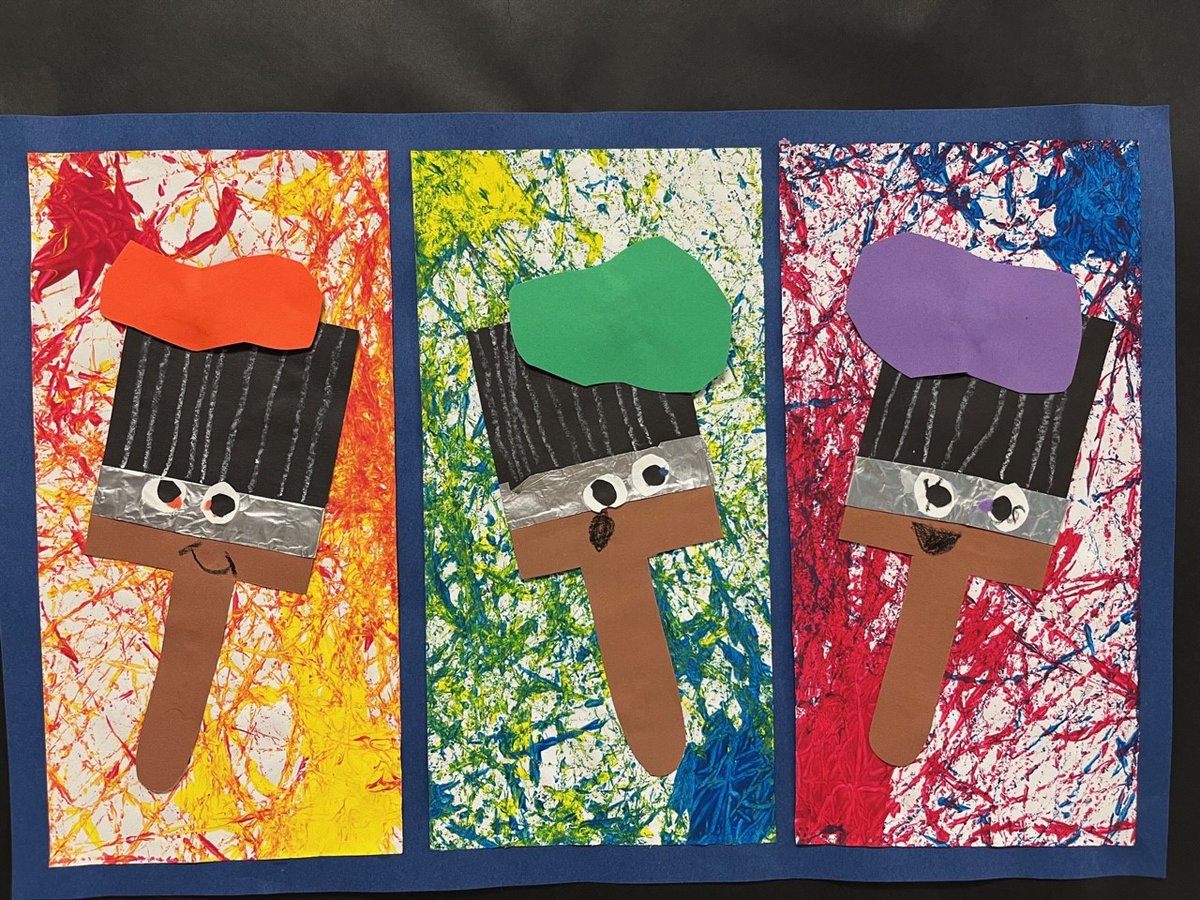 SpringLakeSCPS's tweet image. So much great student art at the Art Show!