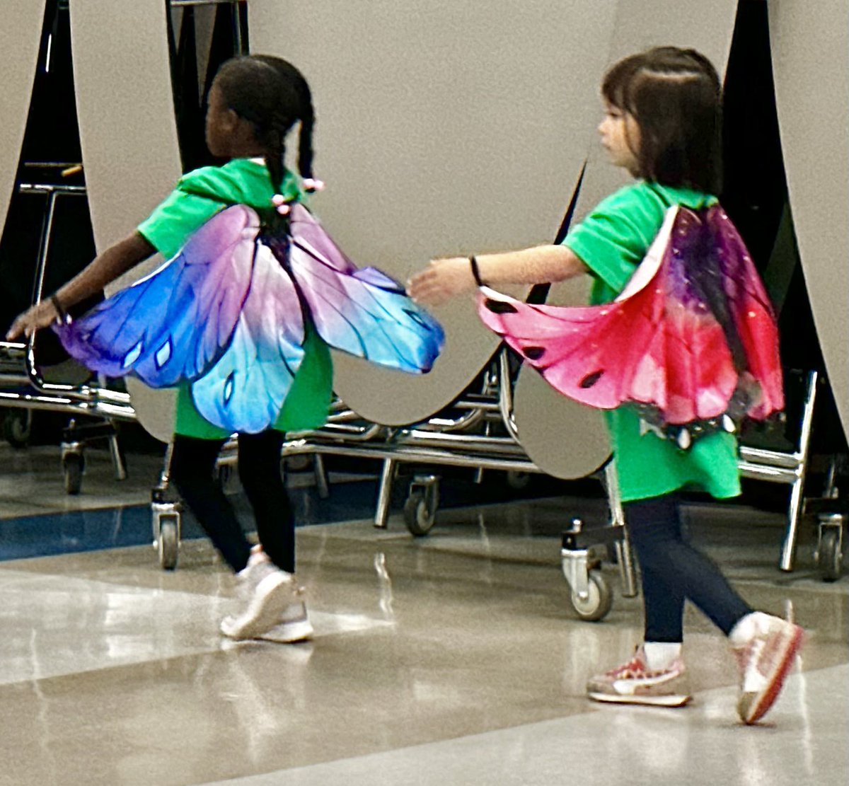 Integrated Arts Education is fundamental to our elementary program in MVSD. We applaud our schools that are holding their performances over the coming weeks. Music, movement, art and more! Here are pictures from today’s TK rehearsal of the of The Very Hungry Caterpillar!