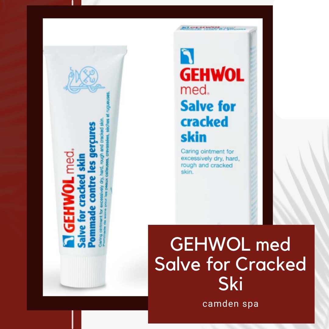 CamdenSpa's tweet image. GEHWOL
salve for cracked skin

With regular use the skin regains its natural elasticity and resilience and is also protected.

Order now at camdenspa.com
📩: info@camdenspa.com
☎️: 416-203-8858
📞: 647-201-8500 (Whatsapp)

 #gehwol #crackedskin #howtopreventcrackskin
