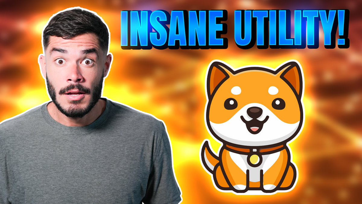 JakeGagain's tweet photo. #BabyDoge Is Currently Sitting At A 400m+ Market Cap With Over 1.7 Million Holders. 

In This New Video, We Take A Look At @babydoge's Utility &amp; Discuss It's Potential During The Next Bull Run. 

Watch Here: https://t.co/K9k464J0Dw https://t.co/DEcTGD8Rtd
