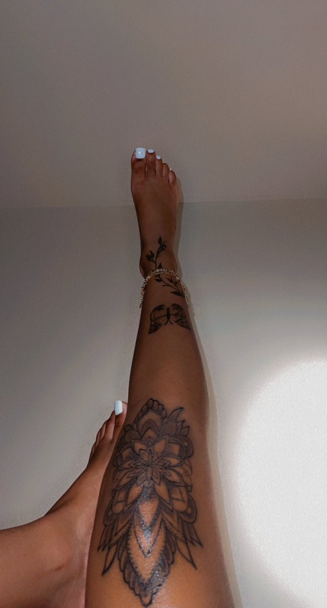 The face.                 The toes.