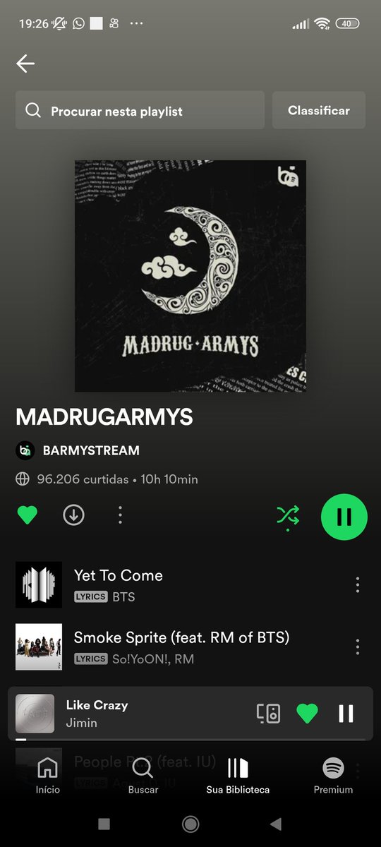 Kimnamjooncr's tweet photo. Boa noite army comecei com meu stream da noite kkk bora ? Ouvir nossos meninos juntos 💜💜✨
Good night army I started with my night stream let's go? Listen to our boys together
#LikeCrazy챌린지
#JIMIN
@BARMYSTREAM
#JIMIN
#ARMY
#BTSSTREAM
#ARMYSTREAMS
@BARMYSTREAM https://t.co/fVHZ6jCGCb
