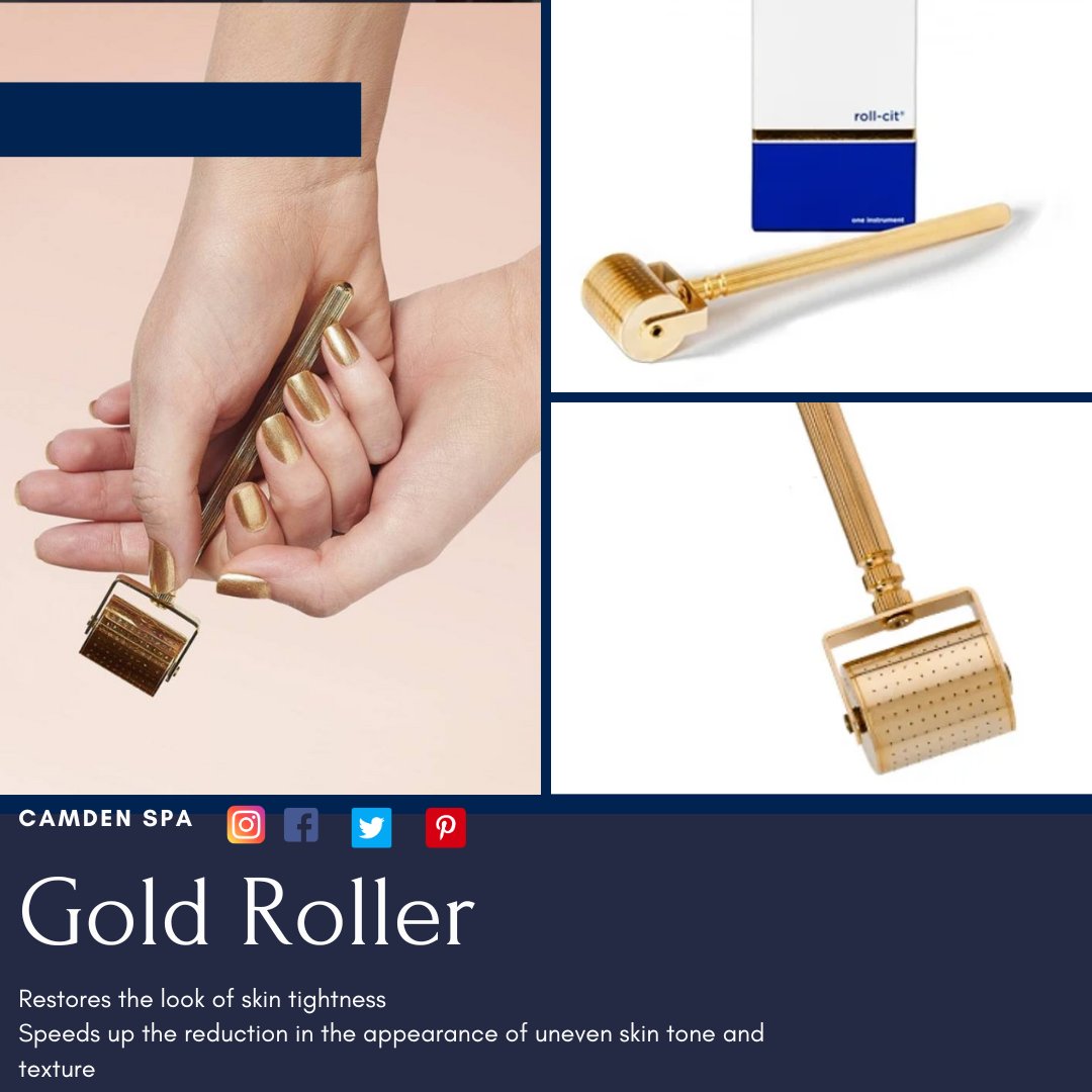 CamdenSpa's tweet image. Gold Face Roller-CIT

&amp;gt; Restores the look of skin tightness in the early stages of aging.

Order now at camdenspa.com
📩: info@camdenspa.com
☎️: 416-203-8858
📞: 647-201-8500 (Whatsapp)

#goldrolle #skincare #giftforanyone #maggie821