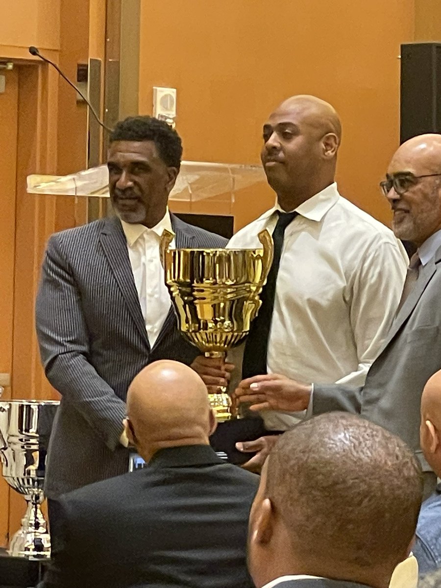 tech_cass's tweet photo. Congratulations to Steve Hall winner of Will Robinson coach of year award &amp; Juan Rickman Horatio Williams coach of year Award. Both Grads of CT!! https://t.co/2Dmh4b4MQp