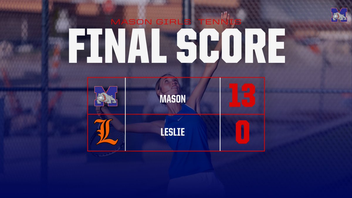 Girls Tennis wins every match against Leslie! Go Dawgs!