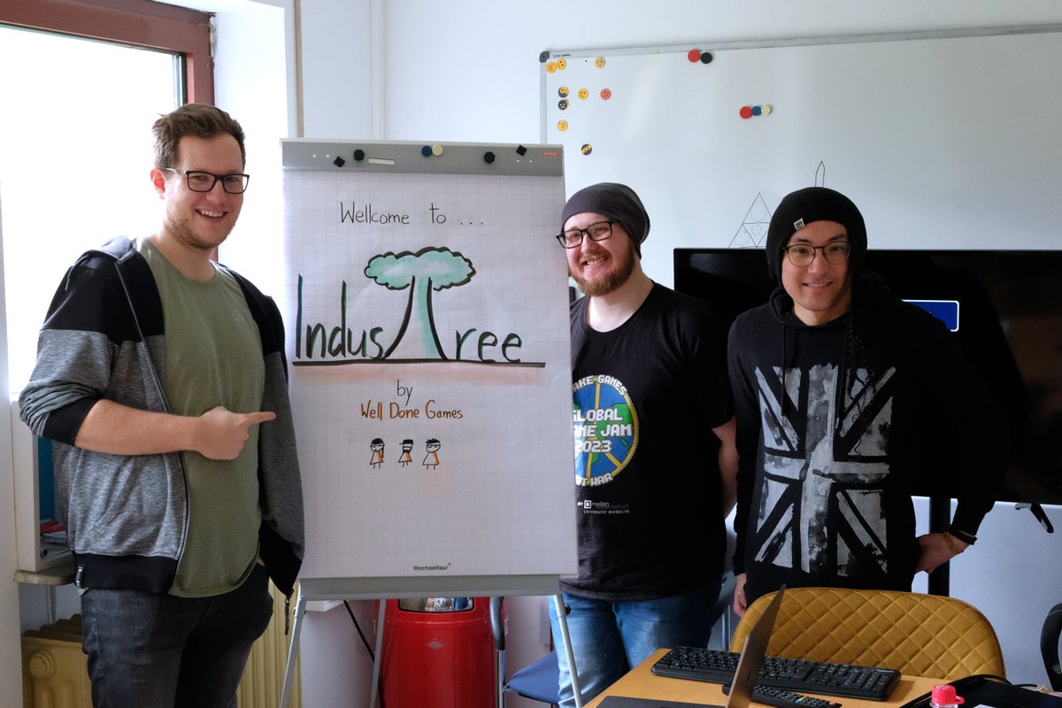 About a week ago, we finally started working on the prototype for our tree management simulation game "IndusTree"! 🥳

We even wrote a small post about it on our new and shiny blog. Check it out for more info on #IndusTree and development screenshots! :)

well-done-games.com/blog/developme…