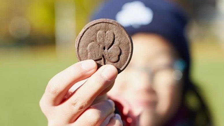 CTVNews's tweet photo. Girl Guides of Canada increase cookie box price by 20 per cent, blame inflation https://t.co/HjO9g4ERwt https://t.co/uLeFF1Qni4
