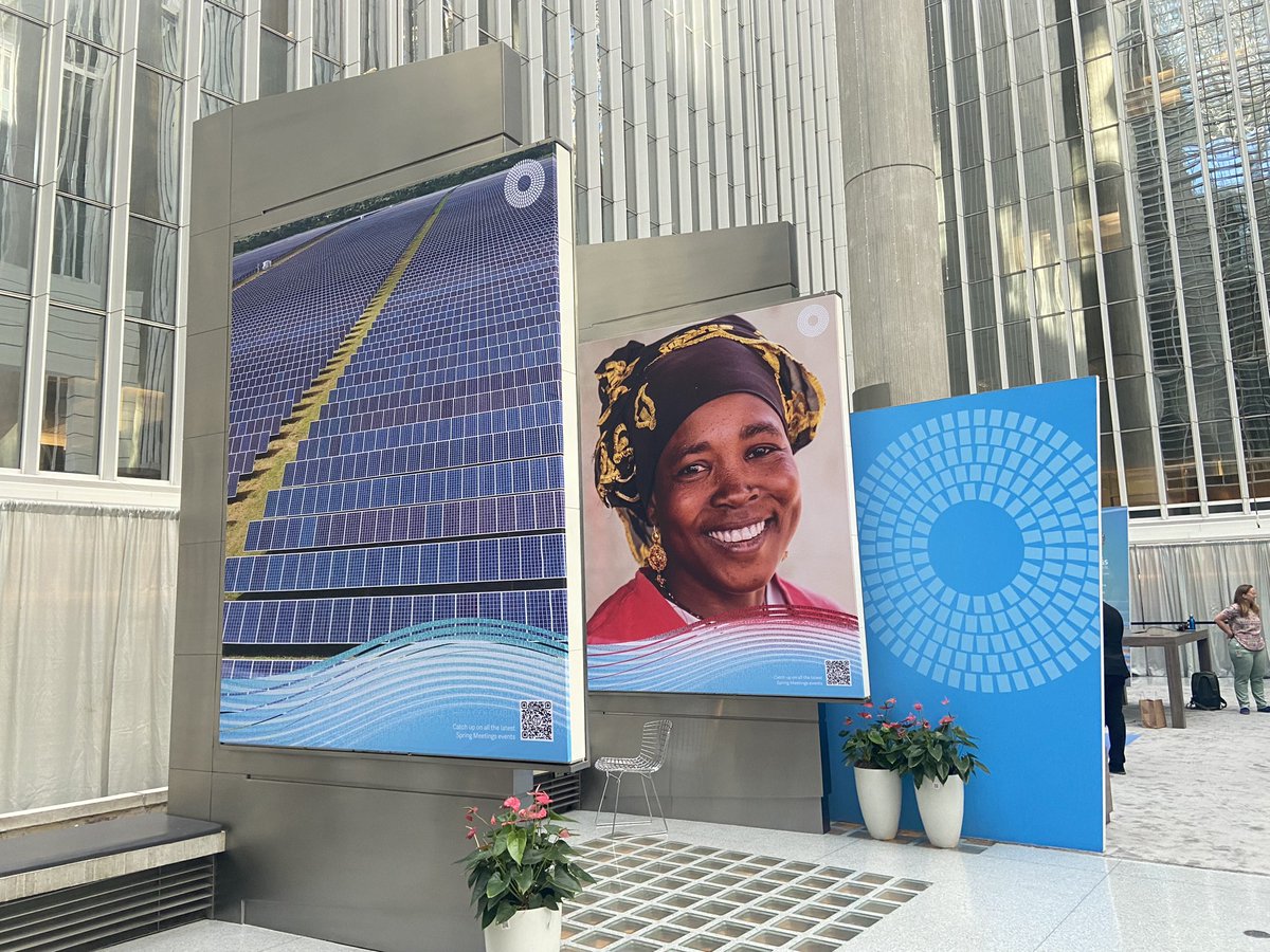 FirasbinRaad's tweet photo. Great panel today on developing key economic corridors in Africa during the IMF-World Bank #SpringMeetings.  South Sudanese Hon Finance Minister Dier Tong Ngor highlighted the importance of South Sudan becoming ‘land-linked’ &amp; building up regional connectivity @WorldBankAfrica https://t.co/oVWPc9ByBO