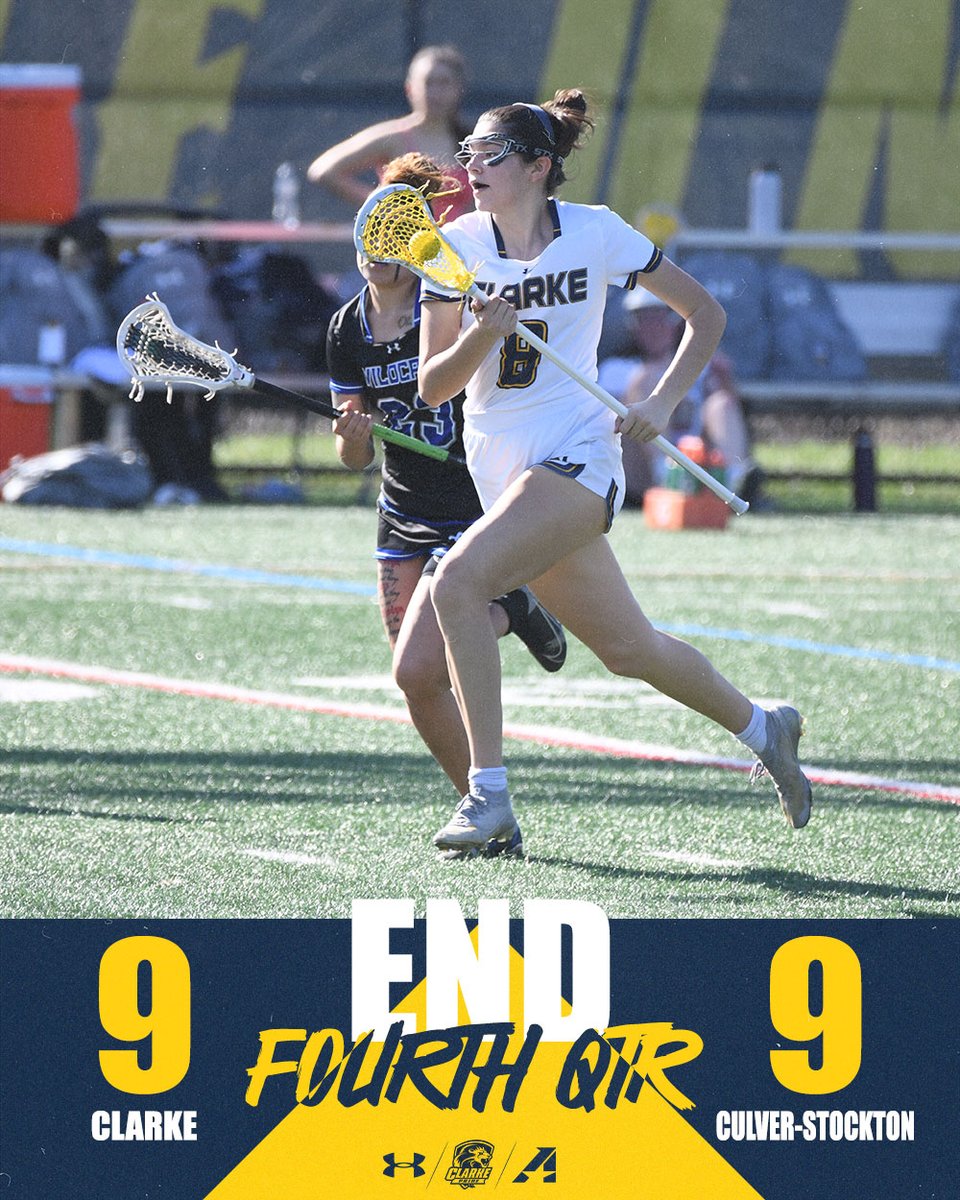 A nail-biter of a fourth quarter takes us into overtime!

#ClarkePride