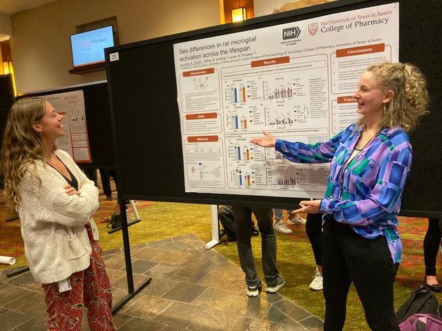 look at us looking at us at <a href="/UTexasPharmacy/">UT Pharmacy</a> Research Day