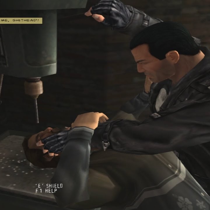 DSVolition's tweet image. Happy 18th birthday to The Punisher - it can legally buy itself now 😅 
---
&quot;The ability to interrogate &amp;amp; &apos;punish&apos; enemies with brutal kills allowed us to fully embrace The Punisher&apos;s brutal nature &amp;amp; set the game apart from other 3rd person shooters at the time.&quot; - Jim Boone, CCO