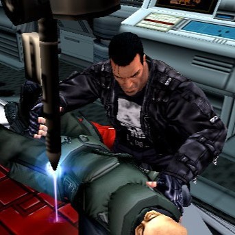DSVolition's tweet image. Happy 18th birthday to The Punisher - it can legally buy itself now 😅 
---
&quot;The ability to interrogate &amp;amp; &apos;punish&apos; enemies with brutal kills allowed us to fully embrace The Punisher&apos;s brutal nature &amp;amp; set the game apart from other 3rd person shooters at the time.&quot; - Jim Boone, CCO