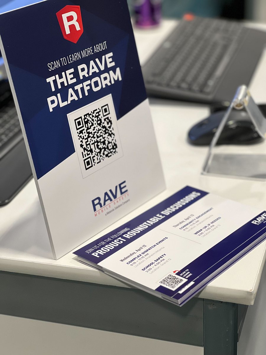 MotoSolutions's tweet image. We are thrilled to have team @RaveMSafety join #MotoSolutionsSummit for the first time! In our Forum, visitors learned more about Rave Alert for #MassNotification, Rave #PanicButton for #SchoolSafety and #Smart911!