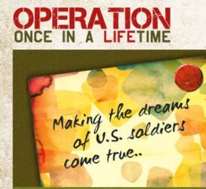Our goal for the FunRun is to raise money for Operation Once in a Lifetime, a local non-profit organization that strives to provide those who served us with experiences and memories they otherwise would not have been able to have.