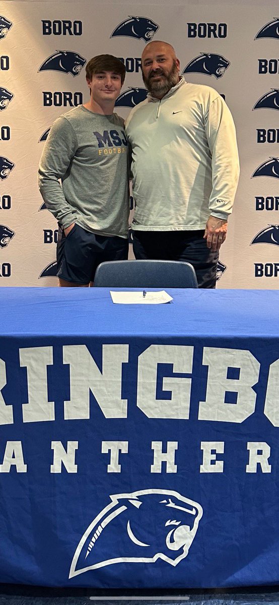 Signing Day✍️<a href="/MSJ_FB/">Mount St. Joseph Football</a> <a href="/CalebCorrill/">Caleb Corrill</a> <a href="/CoachHopperton/">Coach Hopperton</a> <a href="/Coach_DHughes/">Darold Hughes</a> <a href="/Coach_Wilhite/">Ryan Wilhite</a> <a href="/tritonqbacademy/">Michael Fisher</a>