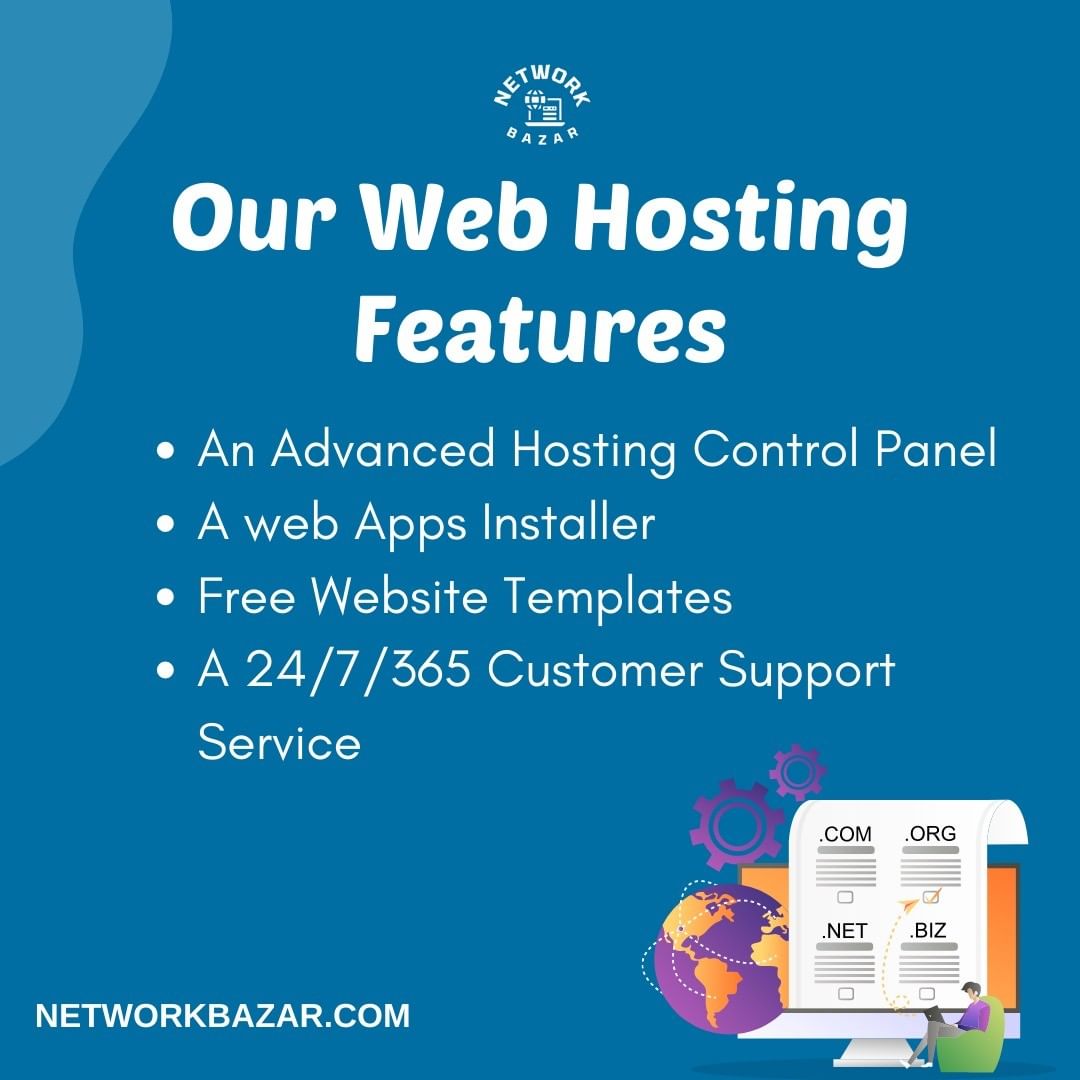 BazarNetwork's tweet image. Here are some of our web hosting features:

More details here: 👉 networkbazar.com

#webhosting #sharedhosting #cloudwebhosting #webhostingservices #webhostingcompany #wordpresshosting #VPShosting #Sharedserverhosting