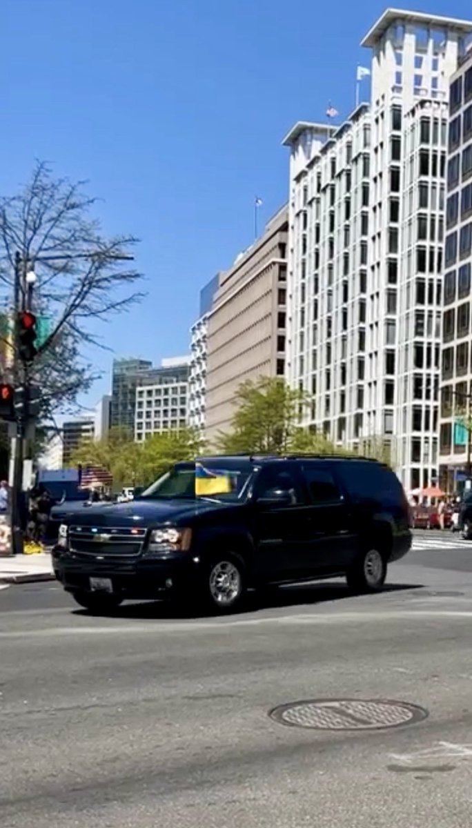 Ukrainian PM in Washington DC today