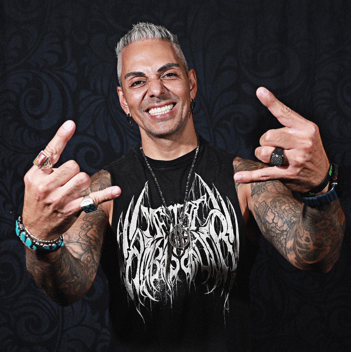 Happy 46th birthday to the motherf**ing Metal Ambassador, the one and only @josemangin. Thank you for all you do for the heavy metal community, & thank you for your support through the years! Feliz cumpleaños hermano! #JoseMangin #MetalAmbassador #HappyBirthday #Metal #HeavyMetal