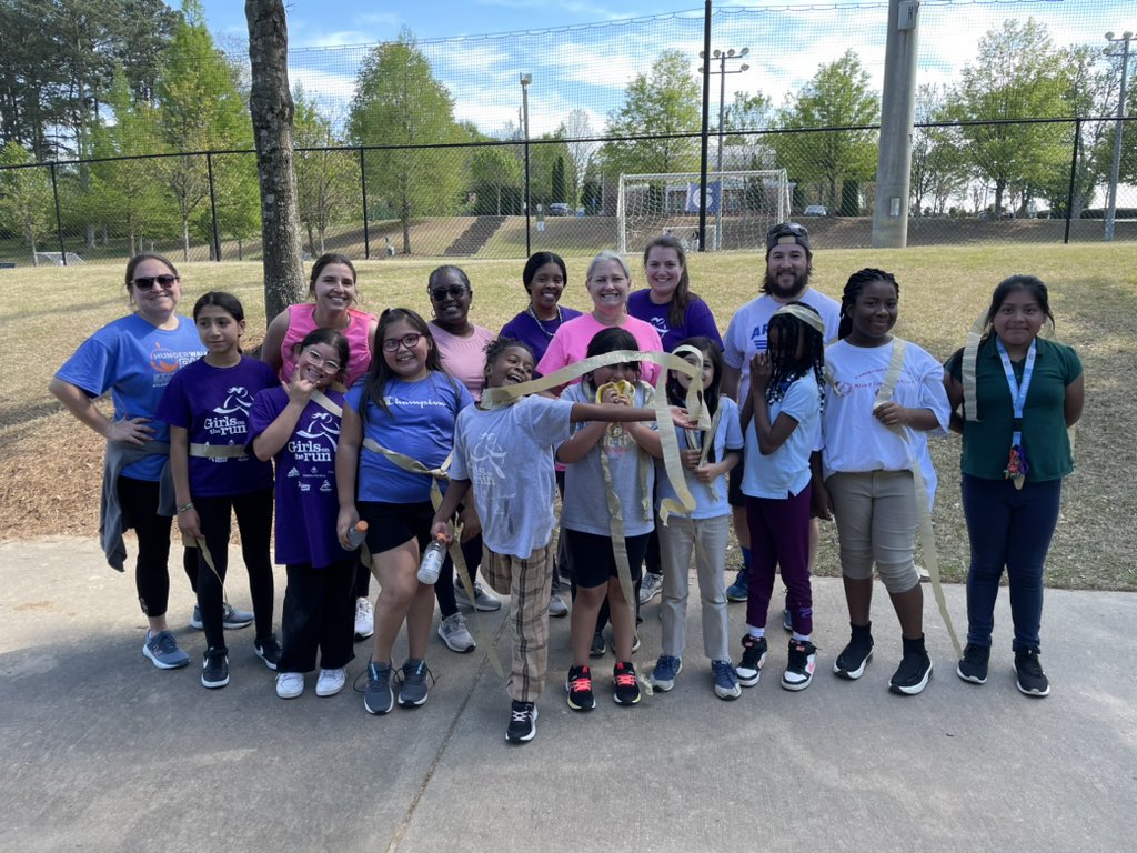 Thank you to our coaches and the wonderful teachers &amp; staff who came to cheer on our amazing girls as they completed their Practice 5k today!!! They absolutely rocked it!! <a href="/ArgyleElem/">Argyle Elementary</a> @GOTR_ATL <a href="/bdettelbach1/">Beth D.</a> <a href="/stef_laurens/">Stef Laurens</a> <a href="/DrJosephSWang/">Dr. Joseph S. Wang</a>