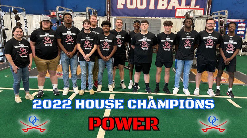 ObionFB's tweet image. House Power are the 2022 House Champions! Close battle with House Passion until the final day when Conner Hanks made the game winner in the competition for Power. #DominateTheDay