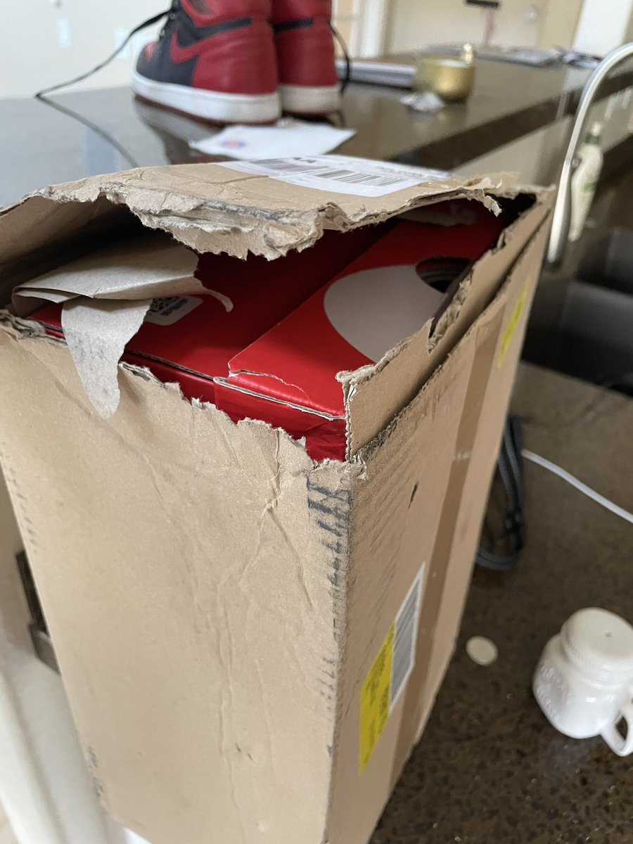I’m so tired of this. <a href="/FedExHelp/">FedEx Help</a> <a href="/FedEx/">FedEx</a> your drivers have zero shame in opening peoples sneaker packages
