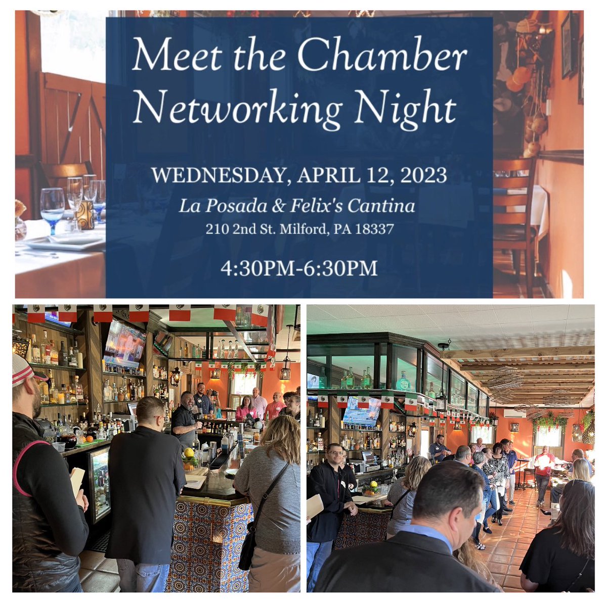 Thank you to the Northern Poconos Chambers and La Posada &amp; Felix Cantina for hosting a beautiful Networking Event… our <a href="/TMobile/">T-Mobile</a>  HONESDALE team look forward to all of our new friends visiting our location… click the link -&gt; maps.app.goo.gl/SWtviLzQb3qbjA…