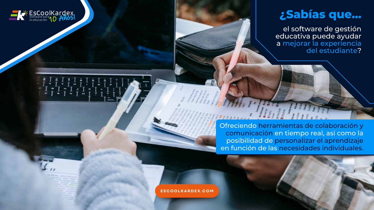 EsCoolKardex's tweet photo. ¡Mejora la educación con nosotros! 📷
.
#educacion #education #aprendizaje #escuela #docentes #software #technology #softwaredeveloper #elearning #onlinelearning #controlescolar #comunicaciondigital #comunicacionefectiva #escoolkardex #administracionescolar #universidades https://t.co/zYNkFLlIqM