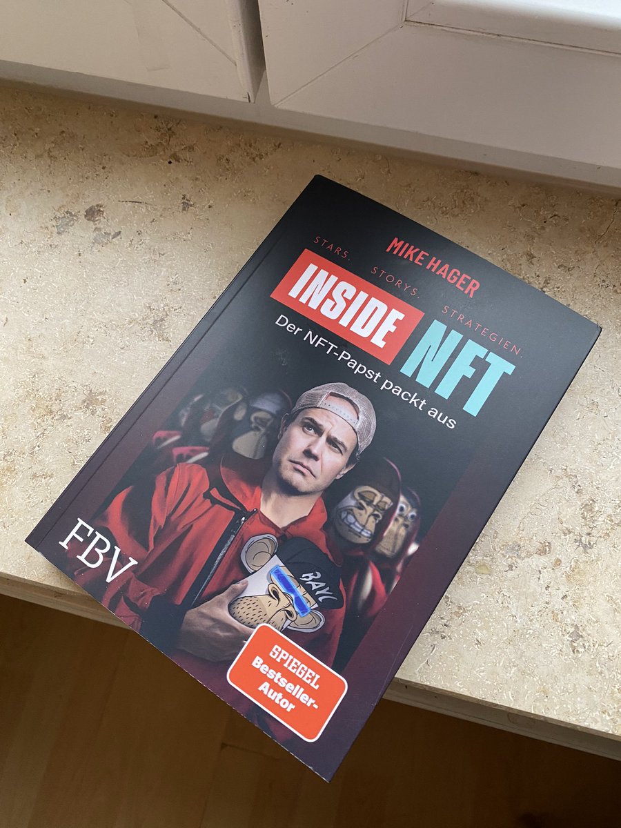 Today I‘d like to thank <a href="/KlausStaudinge3/">Klaus Staudinger</a> for sending me the book "Inside NFT" from <a href="/nullinger/">warrenhimself 🎟💚</a> for free, but also for the commitment inside a couple of communities we are joining together. You're a great guy and I hope to show my appreciation once in the future... 👍🙏