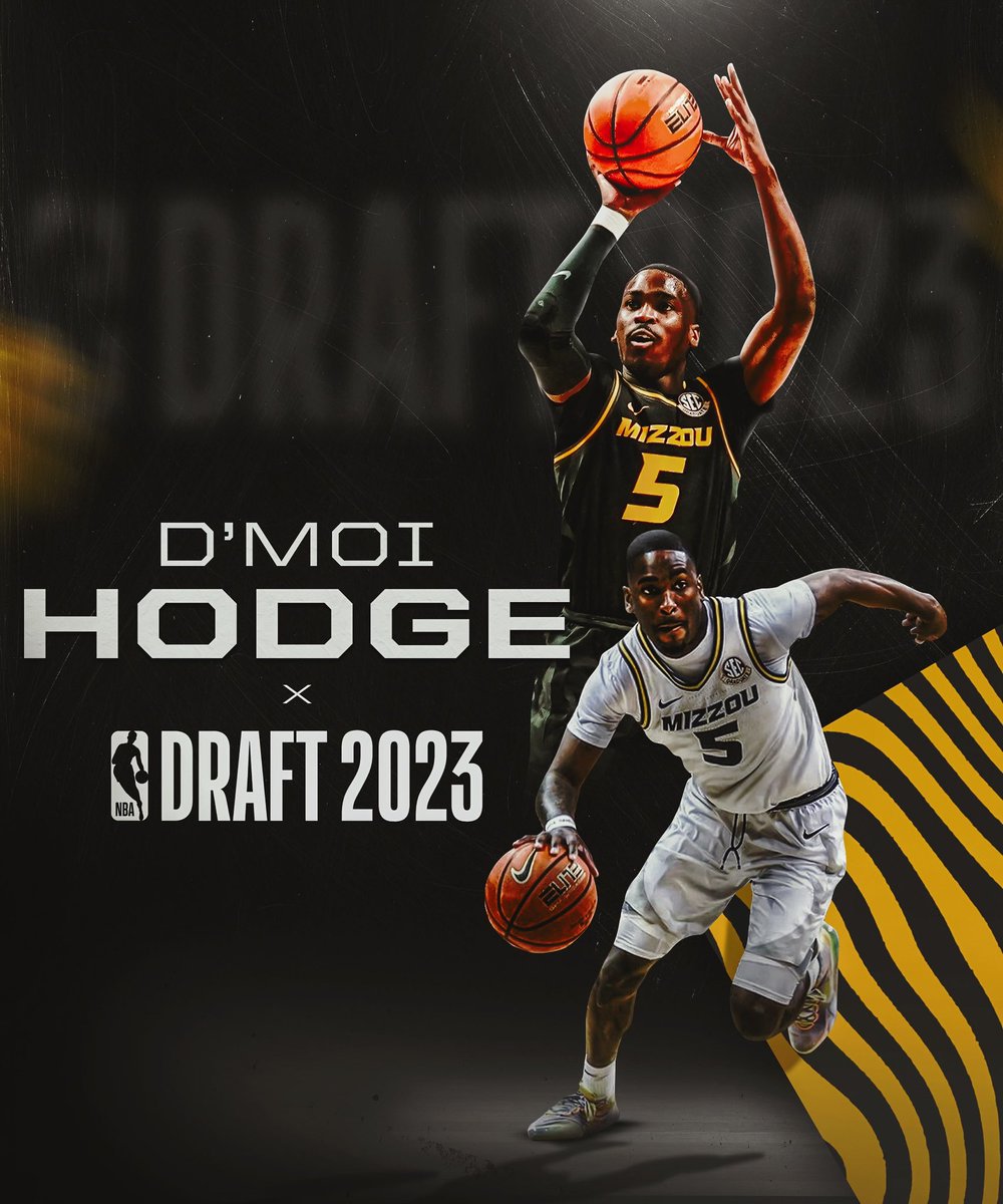 I would like to thank my family for their continued love and support of my goals and dreams. To Coach Gates and the entire Mizzou organization, what a season! I also want to thank my brothers for pushing me. With that being said I’m officially declaring for the 2023 NBA Draft.