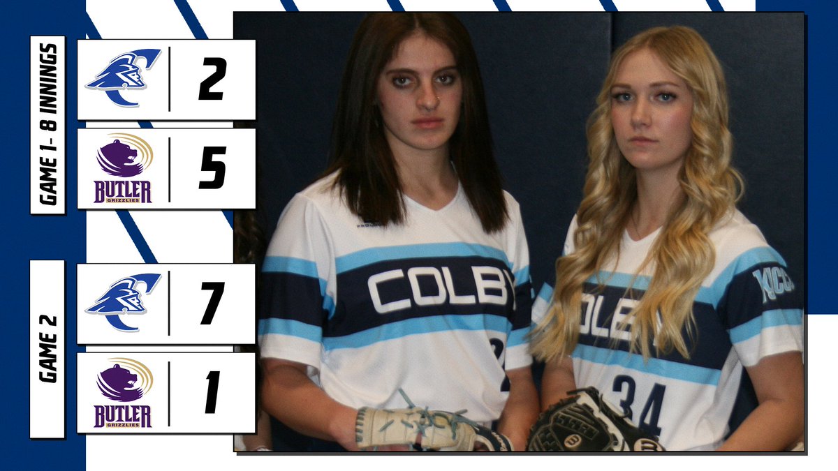 Colby_Softball's tweet photo. Colby splits with Butler! #rolljans https://t.co/Fq4DzMgK87