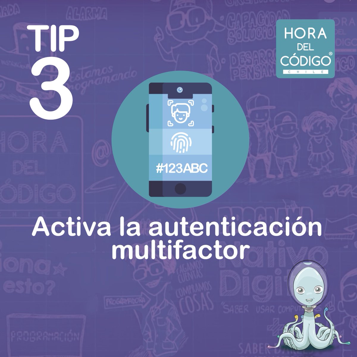 ¿Qué pasos que debes seguir para mantener seguros tus #equipos tecnológicos y desenvolverte tranquilamente en el mundo #digital?
Si quieres saber más y conocer cada uno de estos #consejos, visita horadelcodigo.cl y descarga el Cyber Challenge Checklist ✅
#ciberseguridad