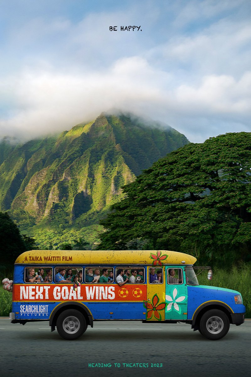 Next Goal Wins. Based on a true story. My least cynical film in which nothing bad happens to anyone. Imagine that? In theaters November 17th. #nextgoalwins @searchlightpics @NextGoalFilm #polynesia BE HAPPY.