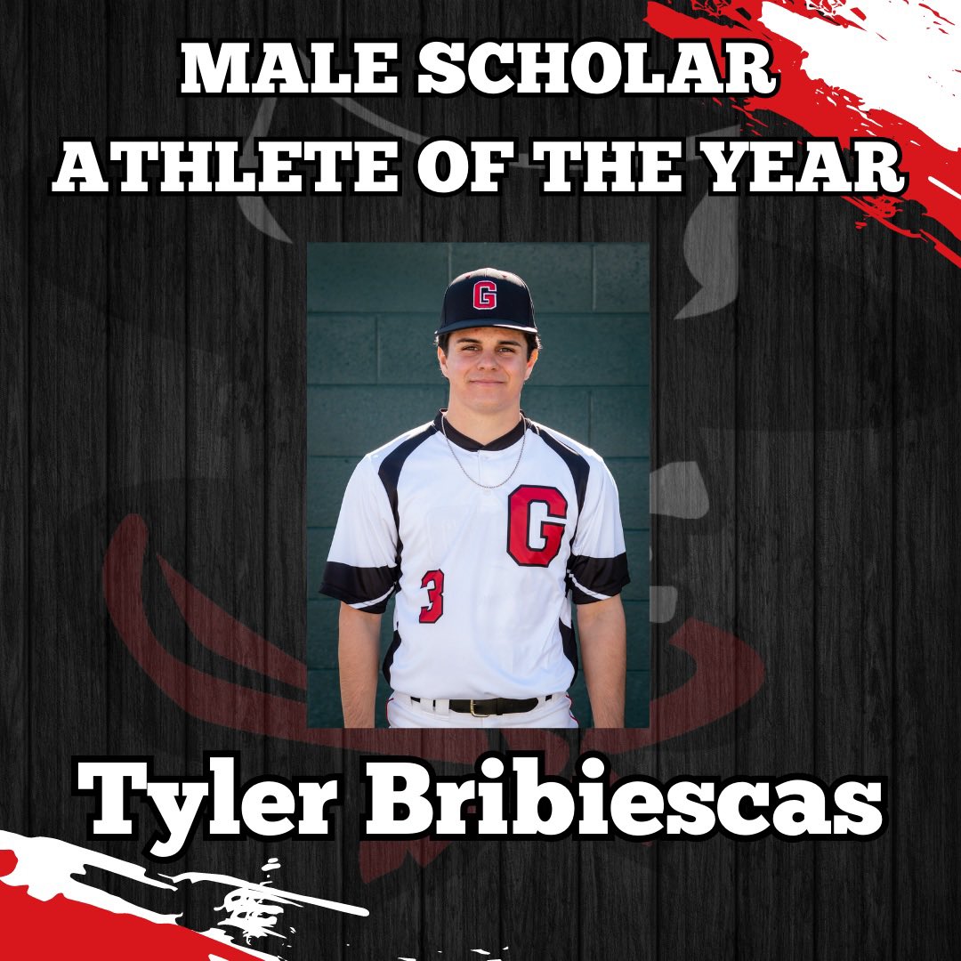 Congratulations to Tyler Bribiescas on being named Male Scholar Athlete of the Year! Tyler is a sophomore pitcher for our baseball team. He has a 4.0 and has already accepted a 100% scholarship to attend University of Arkansas-Monticello in the fall.
Congrats Tyler! #GoGauchos