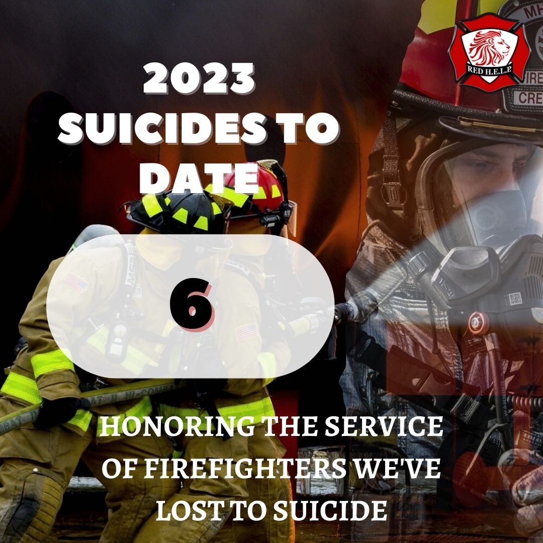 1sthelporg's tweet photo. So far this year, there have been 6 Firefighter suicides reported to us. We would like to offer our condolences to each of the families and departments affected by this tragedy.
#HonorThem #FirstHELP #RedHELP #SuicideAwareness https://t.co/rMxGYRUYFM