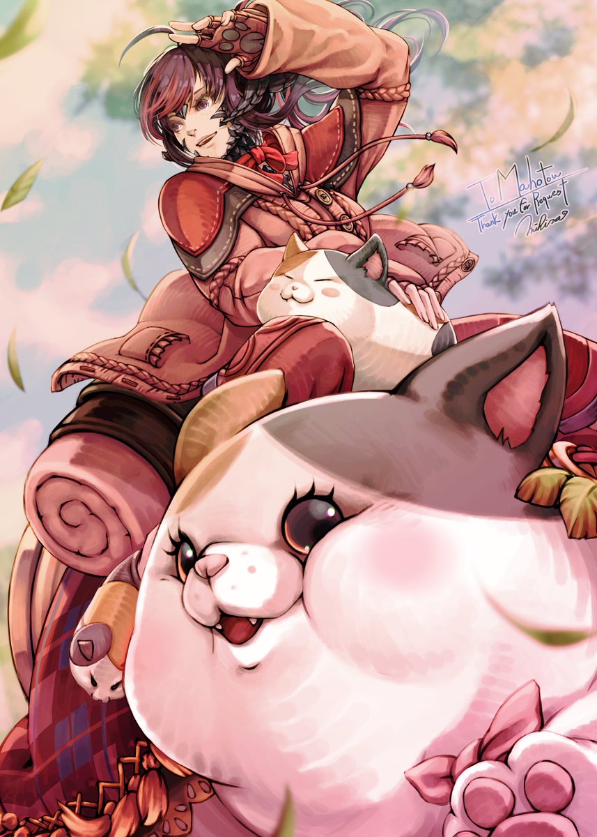 Mihira_Fanfic's tweet photo. One's day off!

#FF14 #FFXIV https://t.co/5jcUA7ePmr