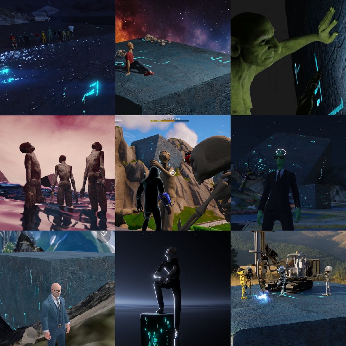 ImmaDegen's tweet photo. *Time To Meet The Voyagers*👀
The Visitors on Earth scoured the planet to locate the coordinates of the Quantum Cubes across the world. As they studied the mysteries of the Quantum Cubes, The D.E.G.E.N. Laboratory issued a report telling us the Cubes has the ability to manipulate time-space including the power to open a portal to another dimension which can summon a new lifeform into their world: The Voyagers of Imma Degen

We've been informed by the Mothership that the identity of these new life-forms will be released Thursday, 4/13 at 11:00am EST 🛸

In an effort to alert communities across the world, we have organized a series of public service announcements to disclose the powerful secrets that the Quantum Cubes hold, along with detailed instructions on how to activate a Quantum Cube to unleash a Voyager from their alternate dimension. Each of these events will contain important intel. They will be recorded just in-case, but you won't want to miss the ALPHA.

Chibi Labs x ImmaDegen Twitter Spaces
Wednesday, 4/12 at 8pm EST 🔥
https://t.co/qFoXzmY0Jv

3D Vault x ImmaDegen Twitter Spaces: 
Voyagers Unveiled?! 🤯
Thursday, 4/13 at 10:30am EST
https://t.co/J25FUwIInM

Hologram Labs x ImmaDegen Twitter Spaces: 
Monday, 4/17 at 8pm EST 👽
https://t.co/7TJ6dhAm3v

We are super impressed and blown away by everything our community has created with the Quantum Cubes. We can only imagine what you'll do with the unlimited potential of the Voyagers. On Day 1, the ImmaDegen Community watched in awe as Quantum Cubes crash landed across the world and metaverse:

Grand Theft Auto, Fortnite, Spatial, OnCyber, HyperFy, NeosVR, Voxels, Substrata, Unreal Engine
& Blender

Attached is a tribute to this important chapter in ImmaDegen history. Now prepare for the next Chapter: Quantum Cube activation & the unleashing of The Voyagers.