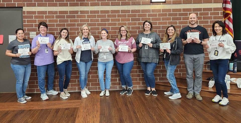 Congratulations to these dedicated educators for their years of service!  OIS is lucky to have you.