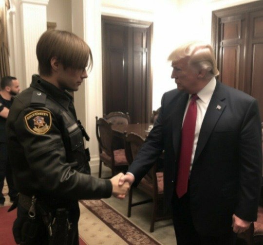 therealbuni's tweet photo. Donald trump felicitando a un policía que salvó a una piba de ser secuestrada por la banda hispana de "los ganados" en Baja California
Biden ya no hace estas cosas 😔👍 https://t.co/TN1B6iEoJT