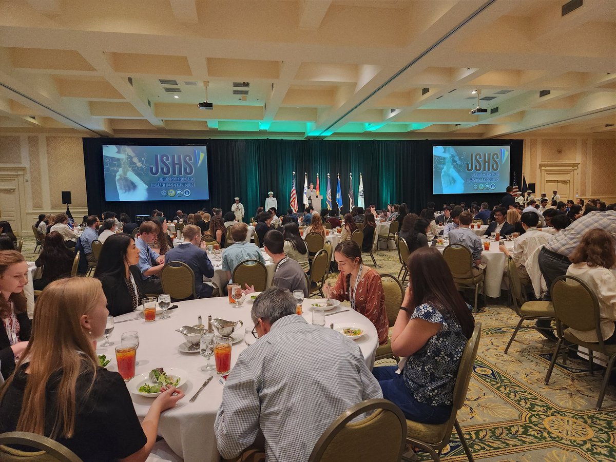 Go_JSHS's tweet photo. #NJSHS23 is off to a great start, and we're excited to welcome this year's best and brightest high schoolers from across the U.S. and @DoDEA schools worldwide! We'll see you tomorrow for the student poster session, roundtable talks, and lab tours! https://t.co/DFSgqJ7zvl