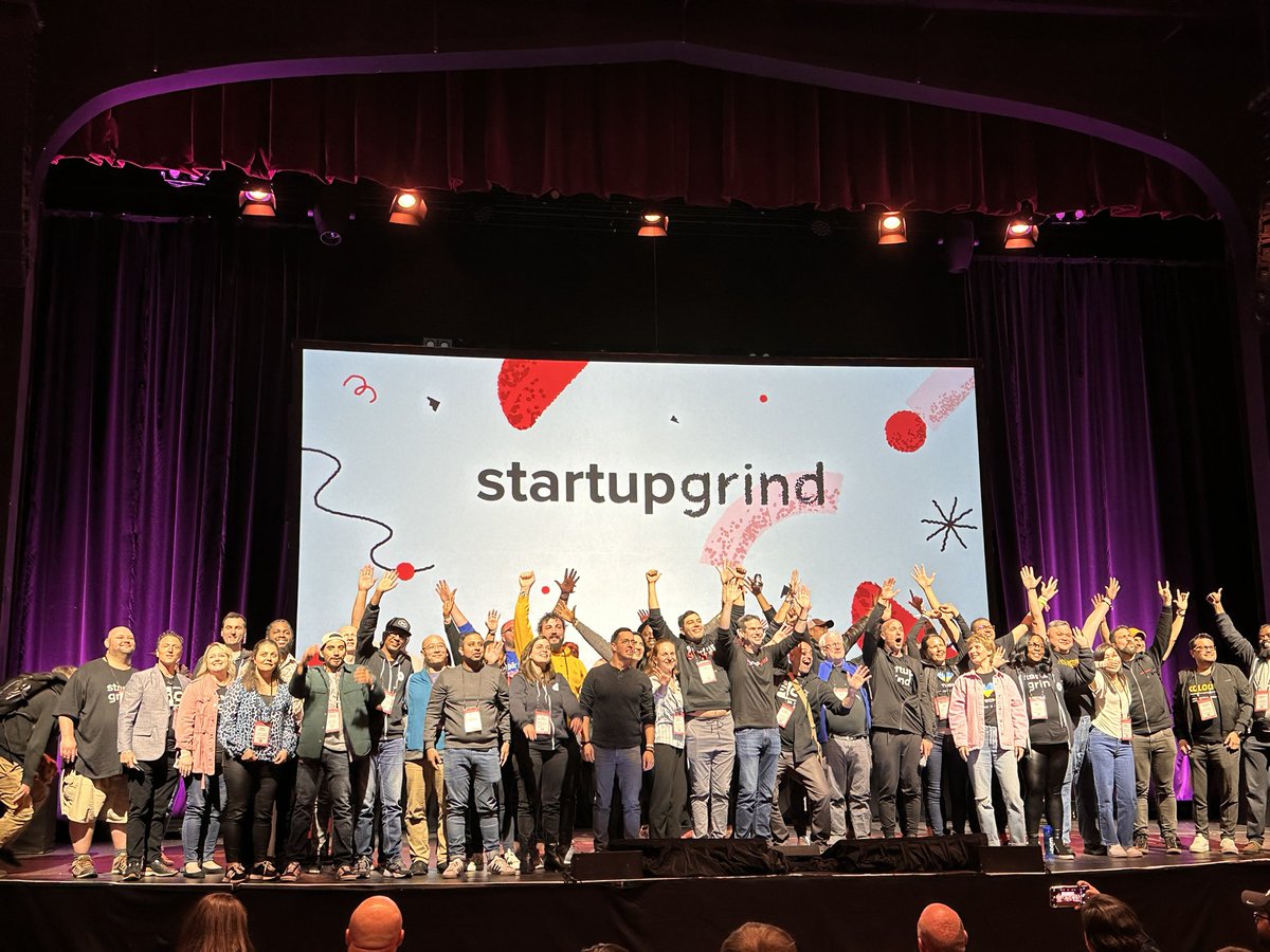 WilliamCallahan's tweet photo. Just wrapped up a great experience at #StartupGrind - the perfect opportunity for our @aVentureFunds research team to gain valuable insights into the latest opportunities (and competitive threats!) for venture capital funds and investors. 

A huge shoutout to @StartupGrind for being a valuable part of the startup community! #venturecapital #startups