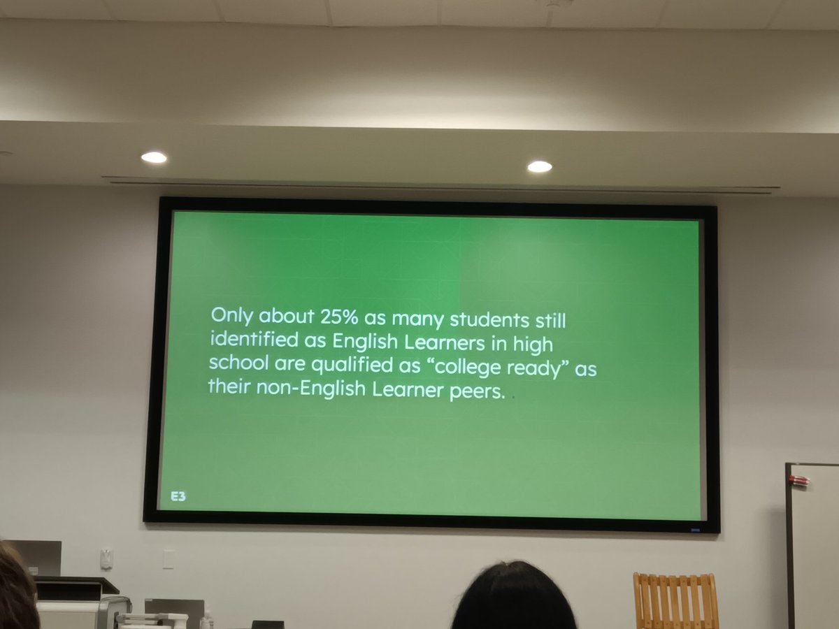 HCISDMLLs's tweet photo. Thank you @R13Multilingual for having @E3Alliance present on the importance of providing advanced courses to our #emergentbilinguals! #equitableoutcomes #equitableopportunities https://t.co/GROieBCJMA