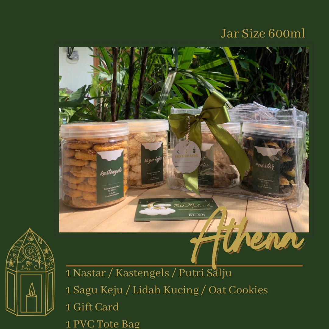 zerotavonix's tweet photo. RAMADHAN COOKIES HAMPERS by DU.EN✨

All Hampers are Ready Stock &amp; Ready to Shipped or Picked Up!

All Cookies are Selfmade with Premium Taste🫶🏻

Price Range: 59k-360k✨
📍South Jakarta

https://t.co/xPdv2s4LBt https://t.co/WwAP4DDrCq