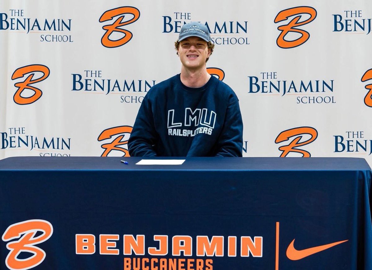 Gavin Aydelotte (@gavinaydelotte) on Twitter photo Signed and sealed ✍️ <a href="/LMUMBB/">Lincoln Memorial Men’s Basketball</a> @JSamarrippasLMU <a href="/BenjaminBucsBB/">Benjamin Bucs Varsity Basketball</a> <a href="/TBSAthletics1/">Benjamin School Athletics</a> Signed and sealed ✍️ <a href="/LMUMBB/">Lincoln Memorial Men’s Basketball</a> @JSamarrippasLMU <a href="/BenjaminBucsBB/">Benjamin Bucs Varsity Basketball</a> <a href="/TBSAthletics1/">Benjamin School Athletics</a>